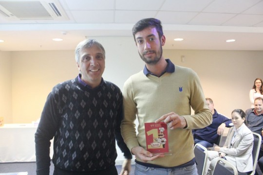  O Presidente do BC Convention, João Francisco Galvão Barão com Carlos do Indaiá. Foto: Divulgação