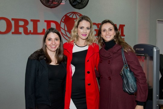 Clarianne Bilek, Karine Blaese Sá e Lorena Moreno. Foto: Marcelo Stammer