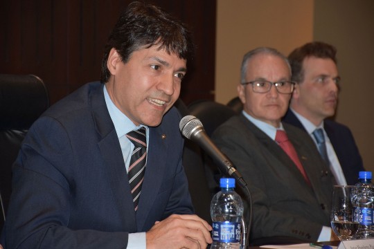 Presidente da CAA-PR, Artur Piancastelli, enalteceu a excelente administração da equipe e diretorias da entidade ao longo desses 10 anos. Foto: Bebel Ritzmann