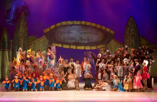 O musical “Feitiço da Lua”. Foto: Divulgação