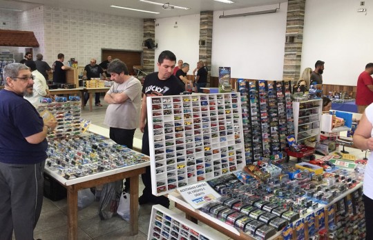 1.º Encontro de Colecionadores de Miniaturas. Foto: Divulgação