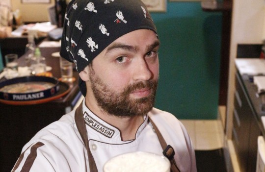 O objetivo do workshop é relacionar cerveja e gastronomia. O Chef Guilherme De Rosso. Foto: Divulgação