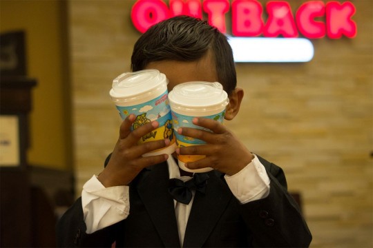 O objetivo da ação realizada nesta semana foi de promover um Dia das Crianças especial no restaurante