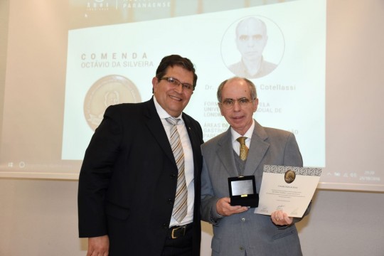  José Carlos Cortellassi Também recebe a Comenda. Foto: Bebel Ritzmann