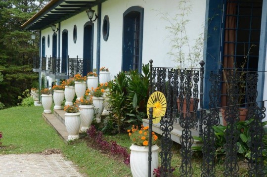 Hotel Fazenda das Araucárias funciona em antigo casarão de fazenda reformado. Foto: Divulgação