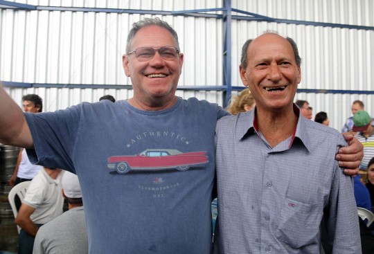 Adevaldo Baragão (Baragão Viéculos) e Airton Baragão (Baragão Turismo). Foto: Divulgação