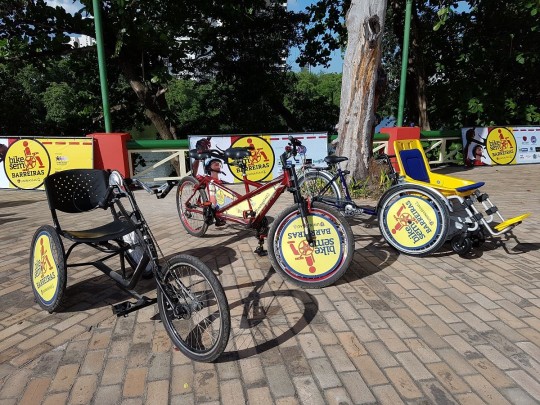 Projeto vai realizar café da manhã e, além dos passeios de bicicleta, promoverá jogos e gincanas para pessoas com deficiência
