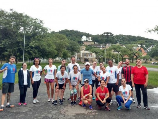 Atividade de caminhada e corrida de rua, com treinos supervisionados por profissionais de Educação Física, visam mais saúde e qualidade de vida para advogados e seus dependentes. Foto: Divulgação
