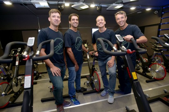 Mauricio Letzow, Adriano Merigli, Aristides Hoefel IV e Maurício Letzow. Foto: Divulgação
