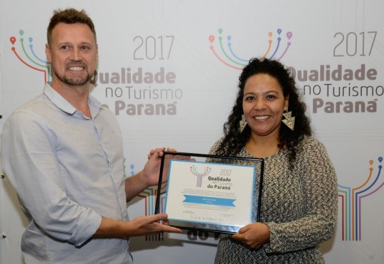 Reconhecimento é concedido pelo SEBRAE/PR e atesta excelência na gestão do negócio e na prestação de serviços turísticos no Estado.