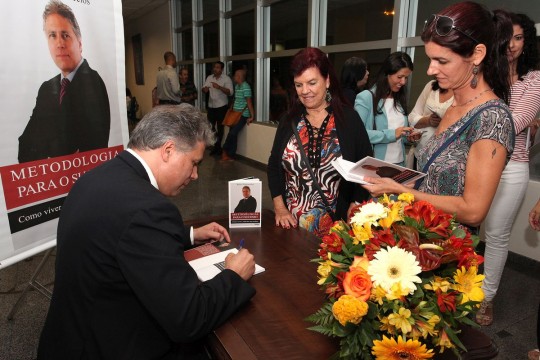 No lançamento muita gente foi prestigiar. Crédito: Sandra Puente