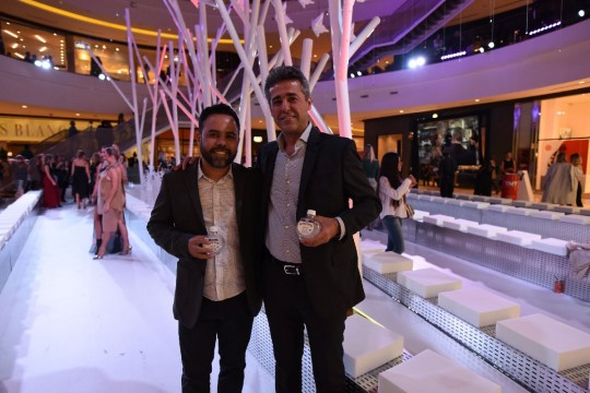  Adriano Passos, gerente comercial do Pátio Batel, e Marcelo Marques, CEO da Ouro Fino. Crédito: Michel Druziki