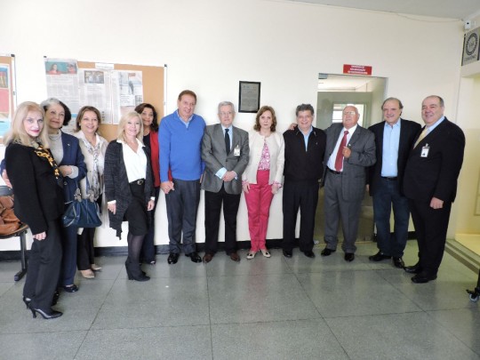 Lilian Vargas, Laila Vezozzo, Anna Maria Britto de Paula, Celine Geara, Elizabeth Wozniak, Luiz Sérgio Wozniak, Dr. José Sória Arrabal, Dra. Claudete Reggiani, Morvan Tacla, Affonso Antoniuk, Anibal Tacla e Pedro de Paula Filho. Foto:liana Scalco