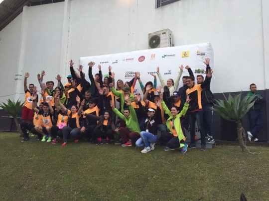 Corrida foi realizada ontem, dia 23 de julho, e contou com a participação de pessoas de todas as idades