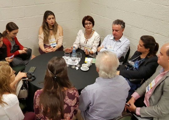 Representantes das regionais estiveram reunidos durante CBAEM 2017 para discutir sobre próximas campanhas de saúde relacionadas às doenças endócrinas, como obesidade e diabetes mellitus, duas das maiores epidemias do mundo. Foto: Divulgação