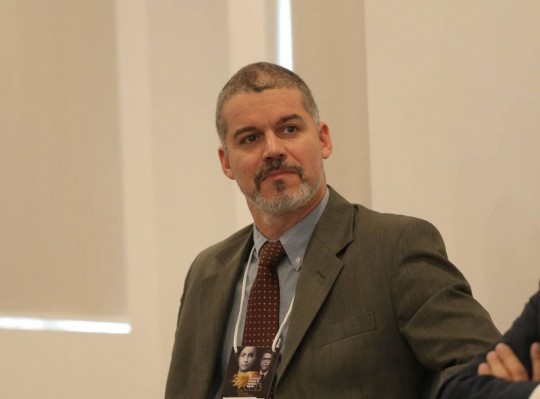 Evento foi promovido pela OAB Paraná teve como tema "Justiça em crise: novos rumos para a democracia". Na foto O procurador Joaquim Mariano Paes de Carvalho Neto mediou painel na Conferência. Foto: OAB Paraná/Divulgação