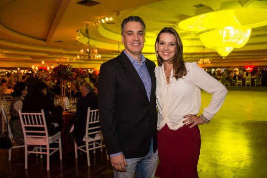 Renato Ramalho, presidente do Clube Curitibano, e a primeira-dama Laura Fagundes Ramalho prestigiaram o evento.