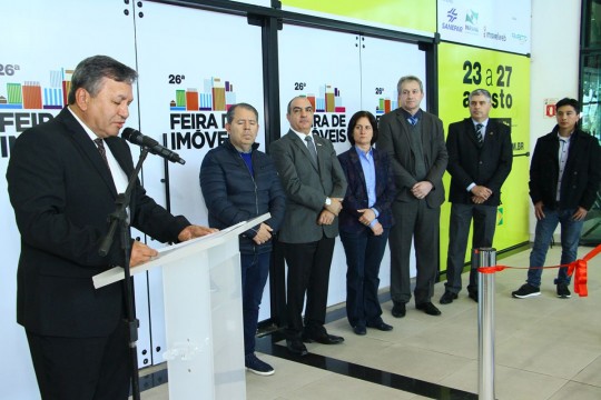 Solenidade de abertura 26ª Feira de Imóveis do Paraná. Foto: Eneas Gomez