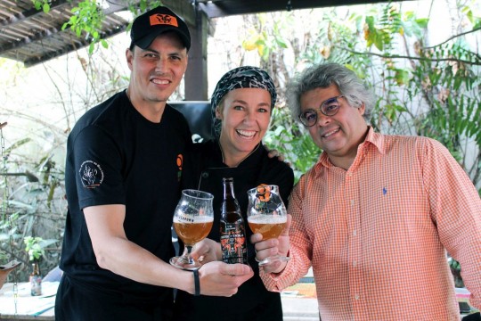Fabricio, Gabriela e Samuel Cavalcanti. Foto: Divulgação