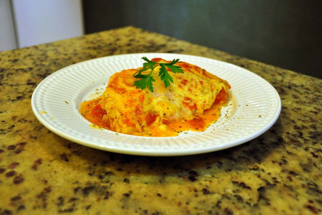 Lasanha de batata para celíacos