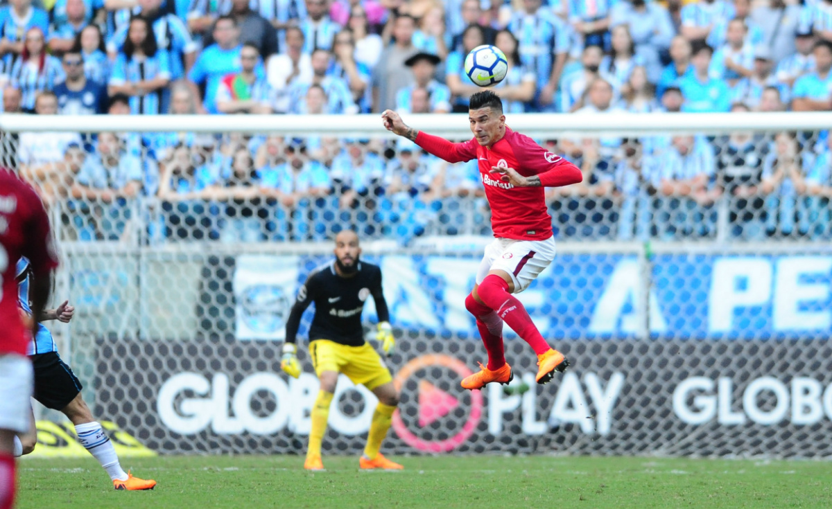 Victor Cuesta, o mito da defesa no Cartola. Foto: Ricardo Duarte/Internacional