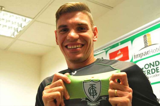 Vou apostar nele! João Ricardo, do América-MG, será meu goleiro. Foto: Arquivo