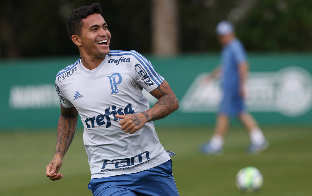 Dudu vem fazendo a diferença com gols e assistências no Palmeiras. Foto: Divulgação/Palmeiras