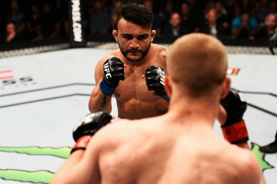 O parnanguara John Lineker realiza a sua terceira luta neste ano. Foto: Getty Images.