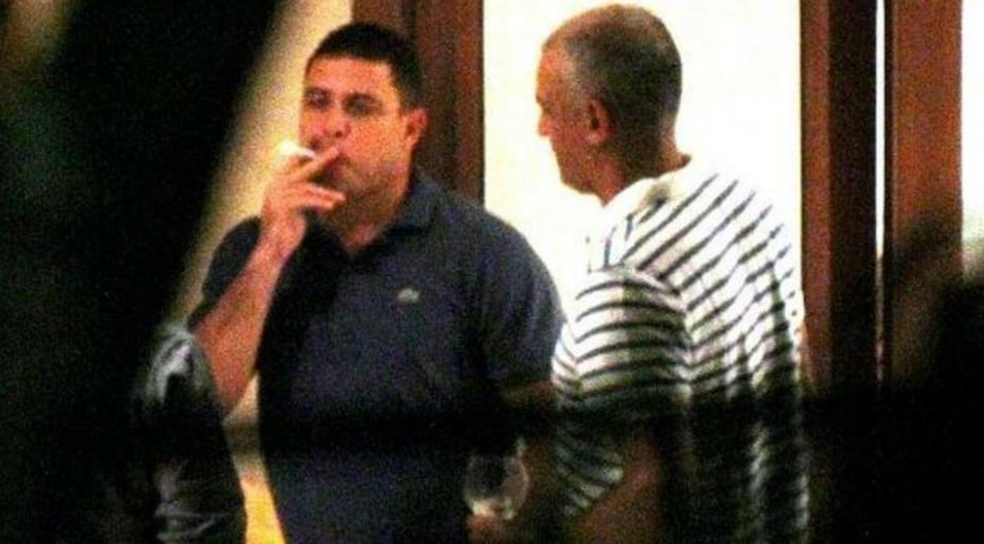 Ronaldo foi flagrado fumando após terminar a carreira. Foto: Reprodução