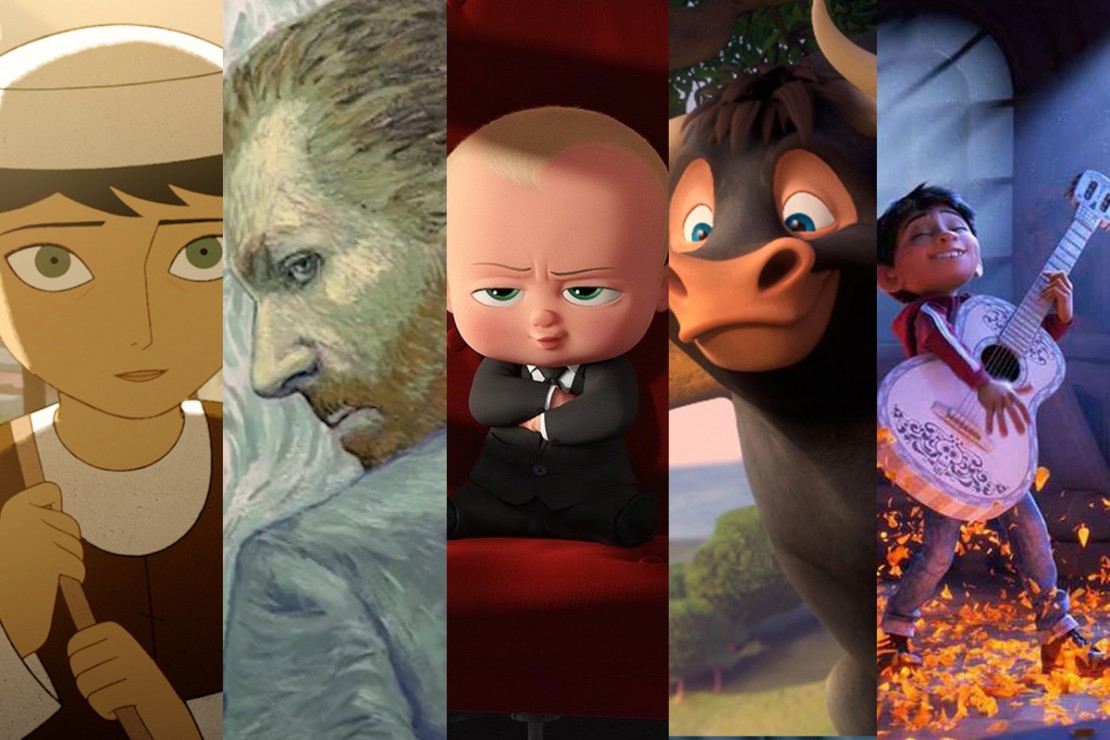 Filmes indicados ao Melhor Animação no Oscar 2018. Foto: Divulgação