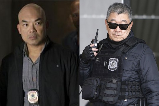 Chinês (Fabio Yoshihara) é o agente da Polícia Federal Newton Ishii, o Japonês da Federal