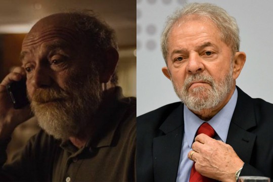 João Higino (Arthur Kohl) é ex-presidente Lula