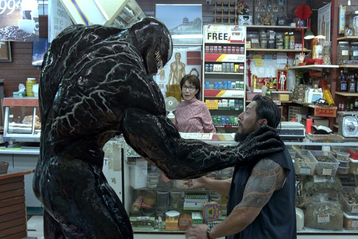 Cena do filme "Venom. Foto: Divulgação
