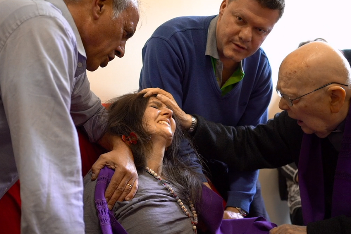 O Demônio e o Padre Amorth. Foto: Divulgação