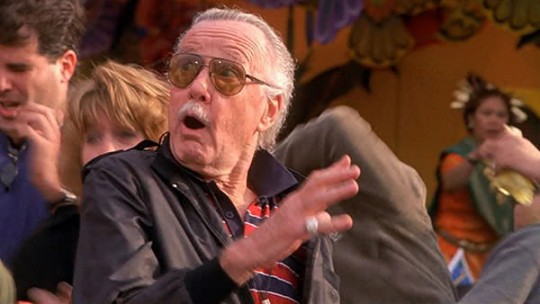 Stan Lee em "Homem-Aranha". Foto: Reprodução