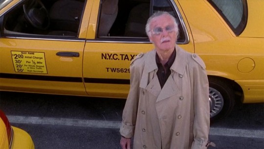 Stan Lee no filme "Homem-Aranha 2". Foto: Reprodução