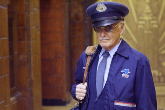 Stan Lee no filme "Homem-Aranha 2". Foto: Reprodução