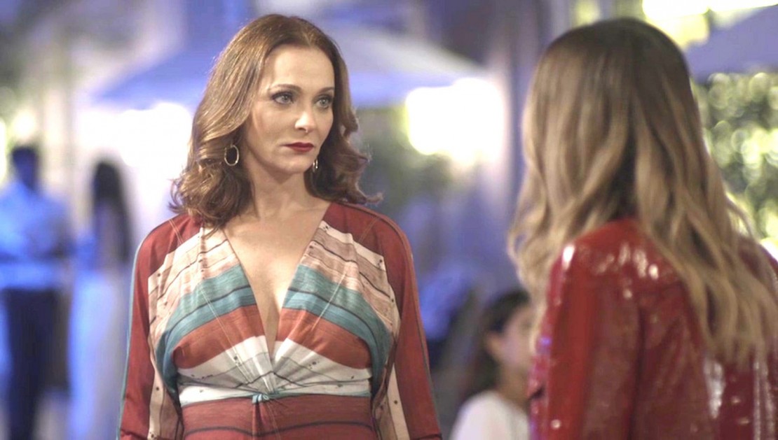 Em "Pega Pega", Sandra Helena e Valquíria discutem.