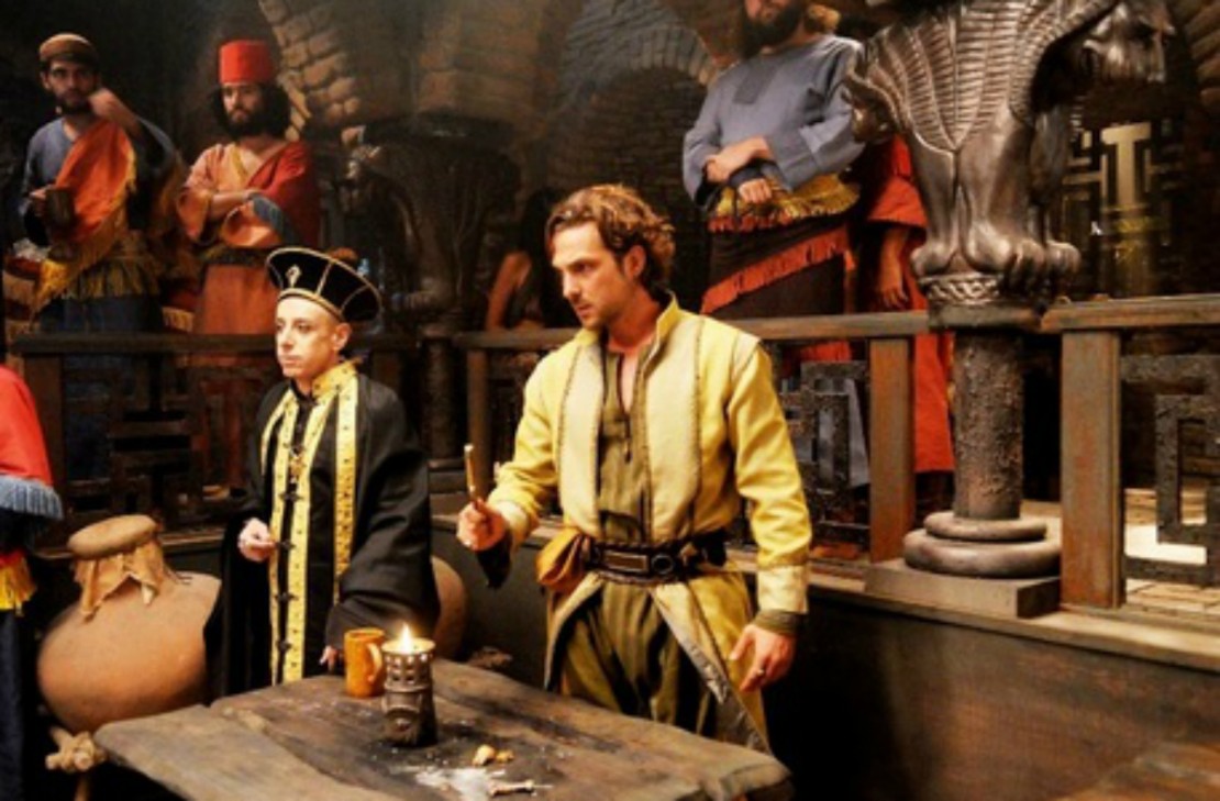 Em "O Rico e Lázaro", Zac e Beroso armam contra Asher.