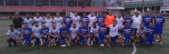 Squadra Azzurra e Sampdoria disputam com amizade e desportividade a Copa Amigos da Bola. Foto: Divulgação
