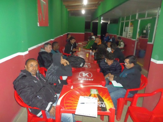 Pré-arbitral da Copa Rolando a Bola foi realizado na sede do Capão Raso. Foto: Divulgação