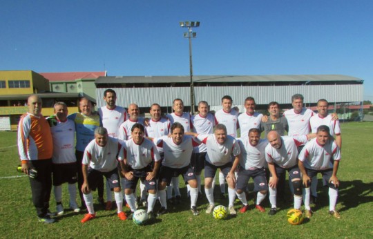 Zezitos foi bem defensivamente e segurou o empate. Foto: Thiago Lucca