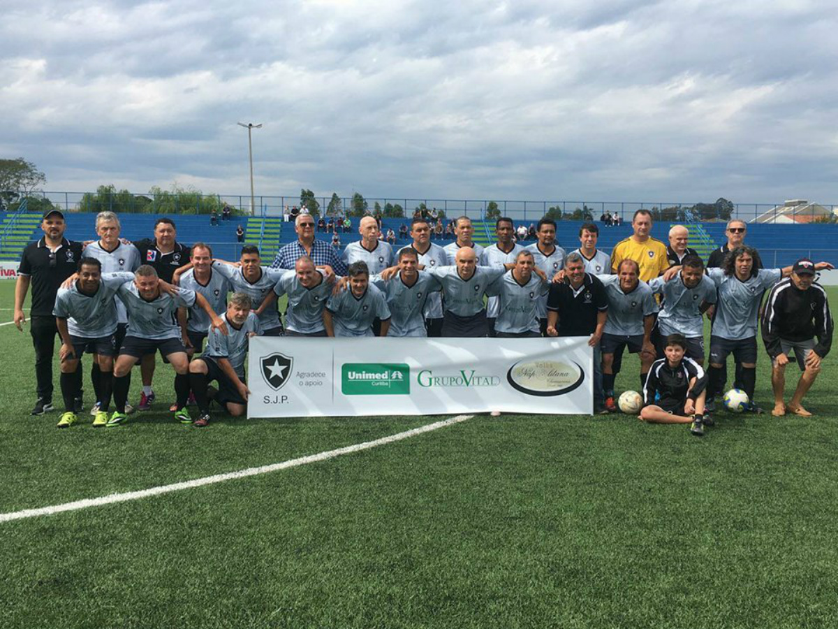 Botafogo largou na frente na final do Cinquentinhas. Foto: Thiago Lucca