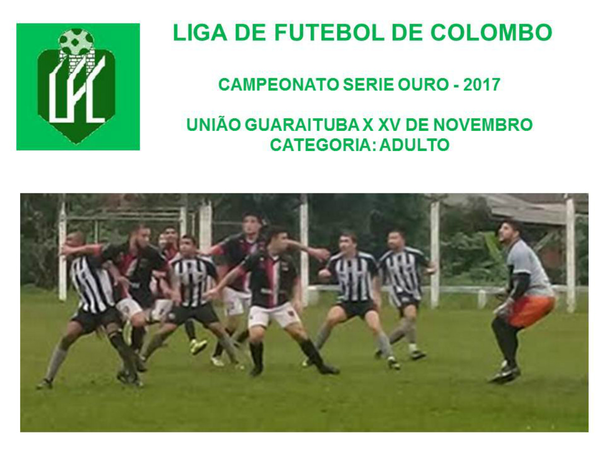 União Guaraituba e XV de Novembro ficaram no 1x1. Foto: Danyelle Gonçalves