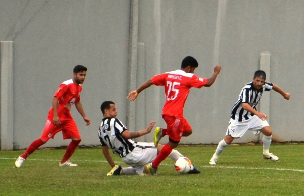 Lance da vitória do Internacional sobre o Ypiranga. Foto: Mylena Coelho