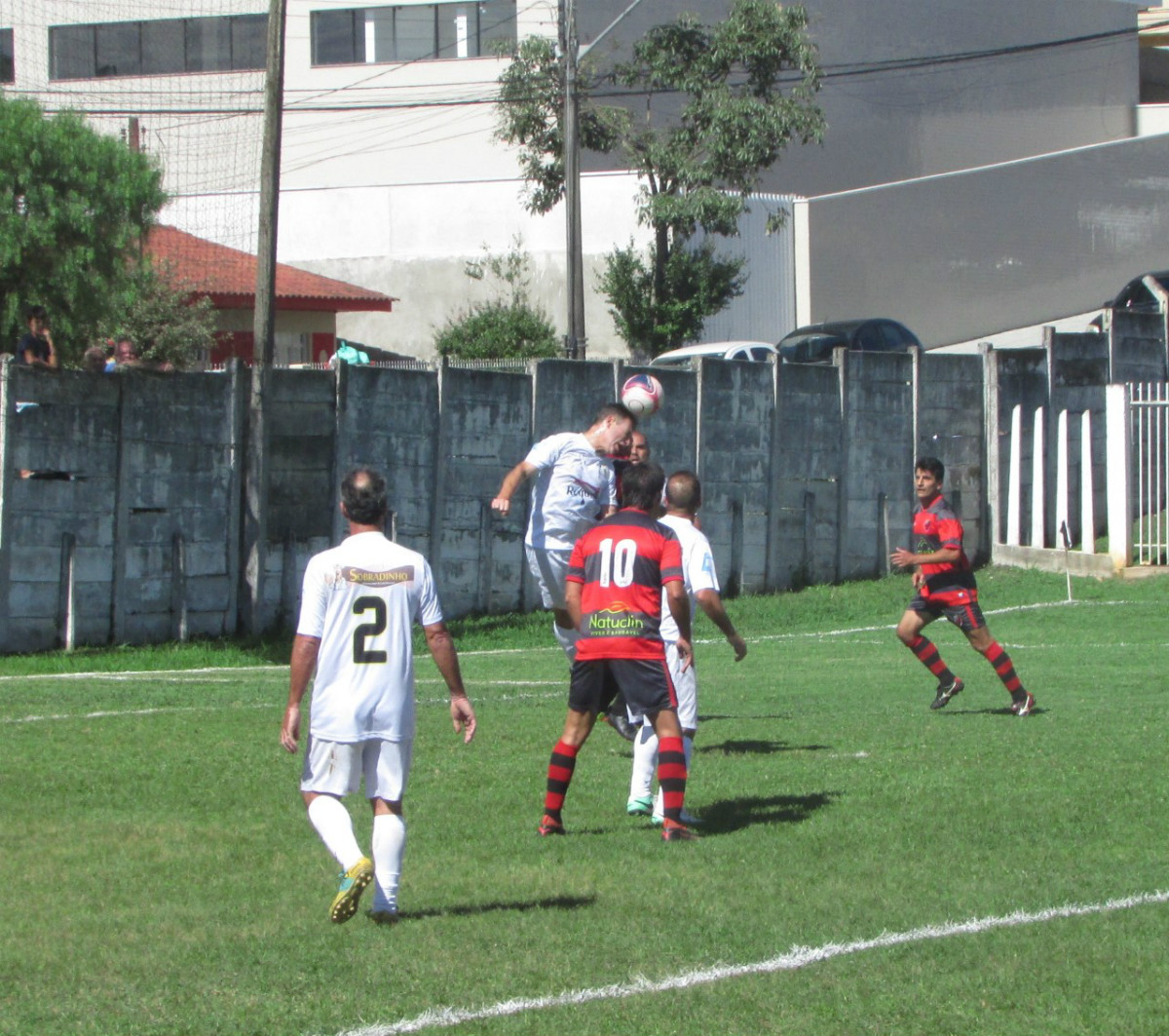 Lance da vitória da Juventus sobre o Flamengo pelo Cinquentinhas. Foto: Thiago Lucca