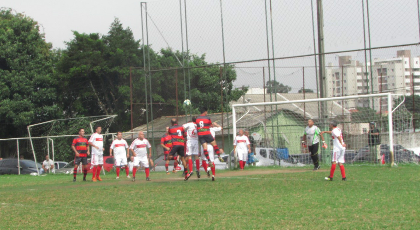 Lance da partida em que o Flamengo aplicou goleada histórica. Foto: Thiago Lucca