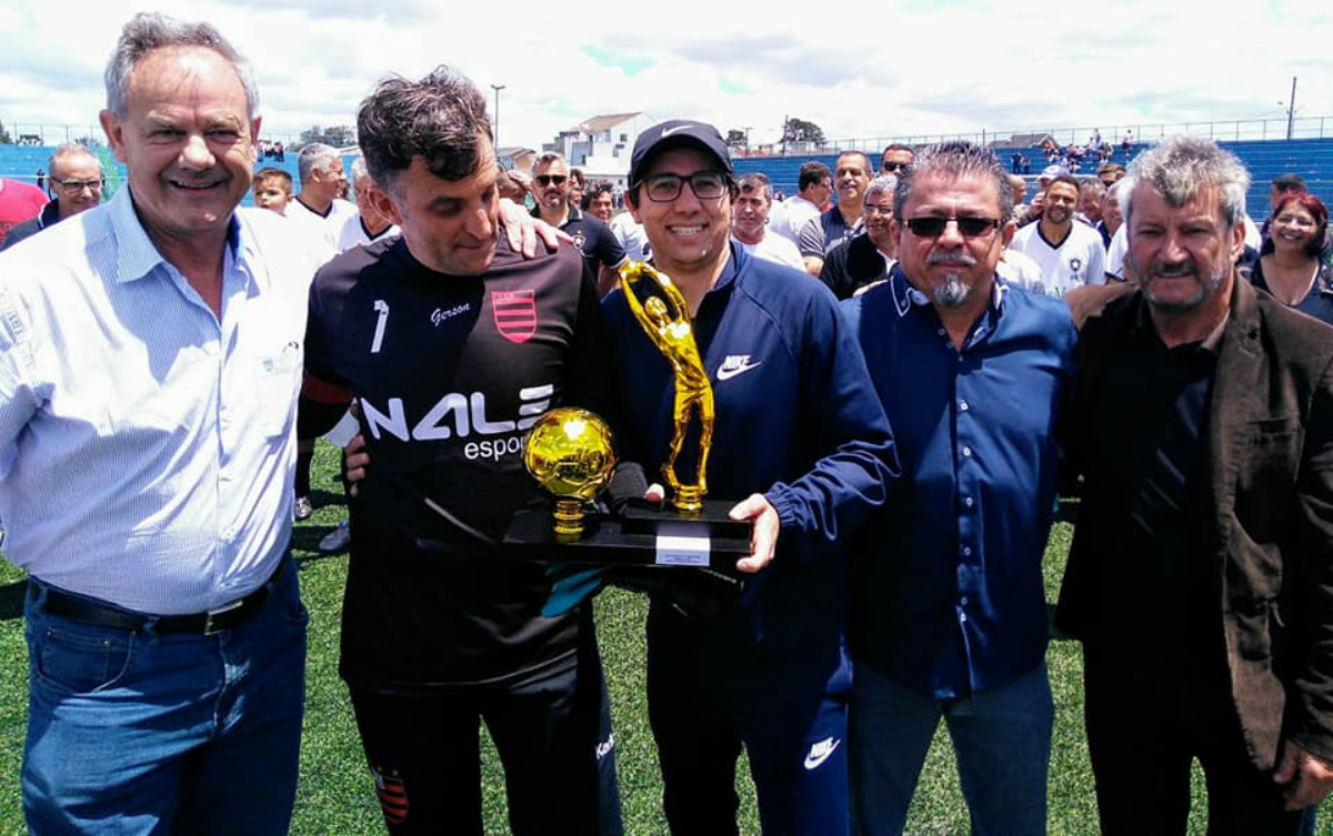 Gerson, do Flamengo, foi eleito o melhor goleiro. Foto: Thiago Lucca