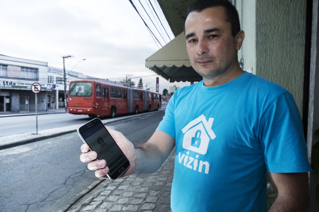 Eduardo é CEO do app ViZin. Foto: Lineu Filho
