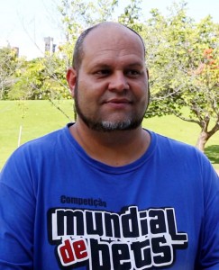 Glauco, o organizador do campeonato internacional. Foto: Pedro Serapio.